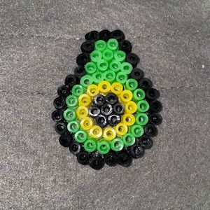 Avocado keychain